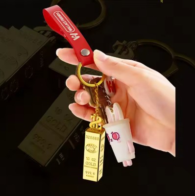 Llavero Encendedor Recargable Oro